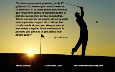 La persona que gana es la que piensa que puede ganar